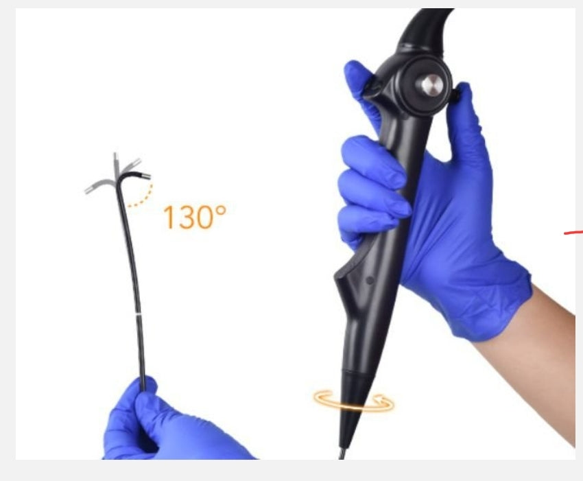Rhino-Laryngo-Pharyngo-Videoscope, flexible, with USB-connection